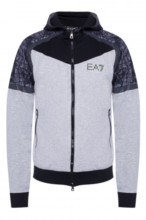 Hooded sweatshirt with logo, zdjęcie 1 Hooded sweatshirt with logo od EA7 Emporio Armani